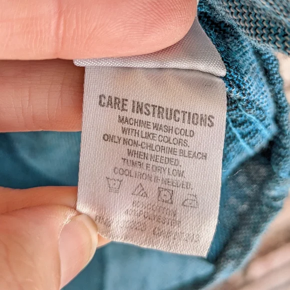 💙 Zoo York Blue Teal Checkered Plaid Shirt Size Small - Picture 6 of 8